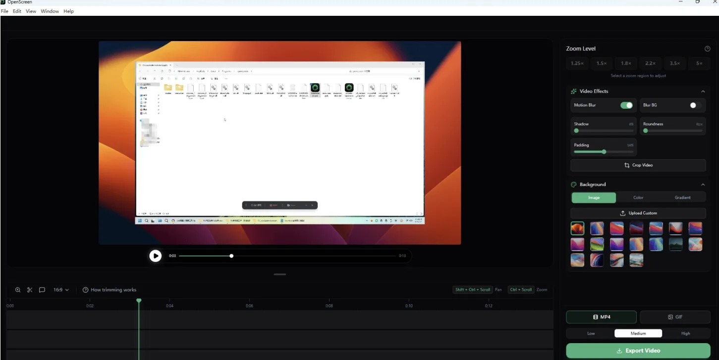 录屏工具 Openscreen v1.1.0 录屏工具 Openscreen v1.1.0