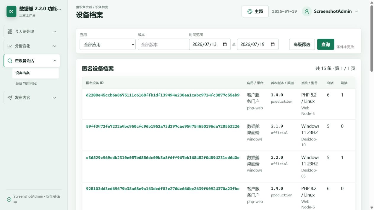 DataCabin PHP网站/python程序远程数据舱系统 支持程序应用远程统计公告和更新推送 DataCabin PHP网站/python程序远程数据舱系统 支持程序应用远程统计公告和更新推送
